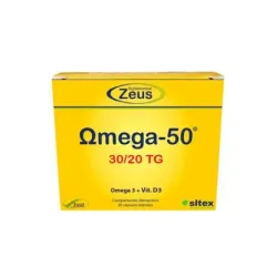 Zeus Omega 50, 30/20 TG, 120 cápsulas.