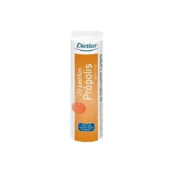 Dietisa Propolis Sabor Limón, 20 pastillas