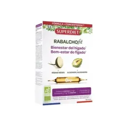 Superdiet Rabalchofit, 20 Ampollas de Rabano Negro + Alcachofa