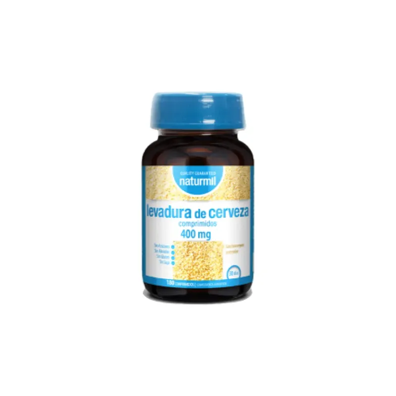 Levadura de Cerveza 400 mg 180 comp | Farmacia Barata