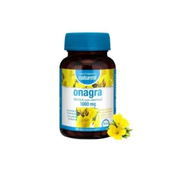 Naturmil Onagra con Vitamina E, 60 Perlas de 1000 mg