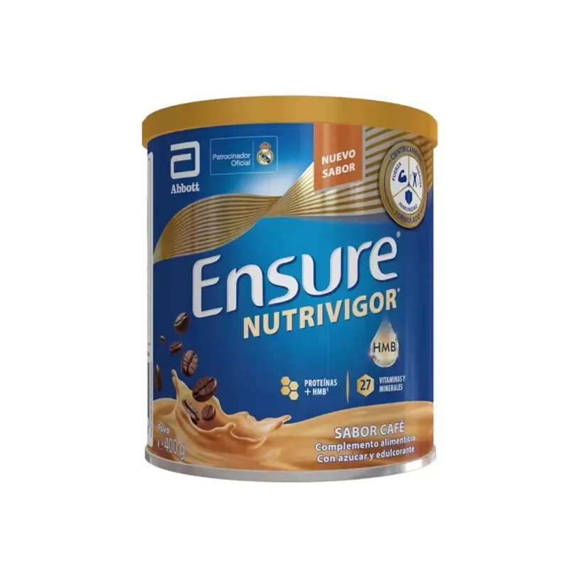 Ensure Nutrivigor Polvo Sabor Café, 400g | Farmacia Barata