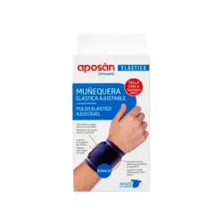 Aposan Muñequera Elástica Ajustable, Talla Única