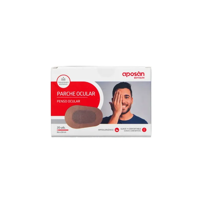 Aposan Parche Ocular Adulto 20 Unidades | Farmacia Barata Aposan Parche Ocular Adulto 20 Unidades | Farmacia Barata
