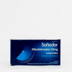 Soñodor Difenhidramina 50 mg, 16 Comp.