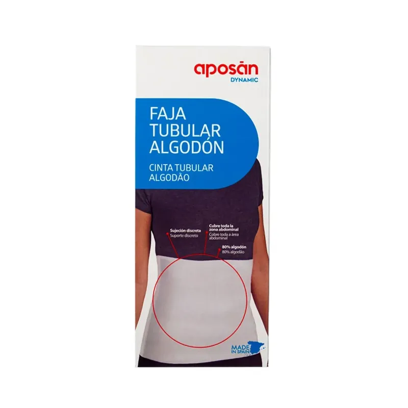 Aposan Dyn Faja Tubular Algodón Elástica Talla XL | Farmacia Barata Aposan Dyn Faja Tubular Algodón Elástica Talla XL | Farmacia Barata