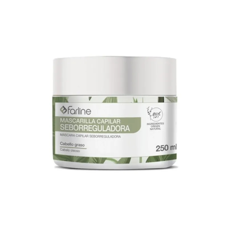 Farline Mascarilla Capilar Seborreguladora 250 ml | Farmacia Barata