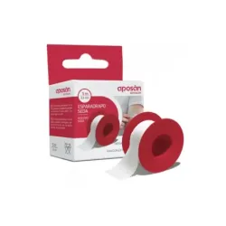 Aposan Esparadrapo Seda Blanco 2,5x5 m