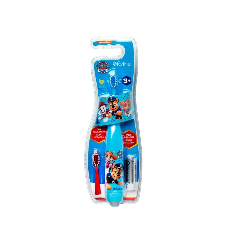 Farline Cepillo Eléctrico Infantil Patrulla Canina | Farmacia Barata Farline Cepillo Eléctrico Infantil Patrulla Canina | Farmacia Barata