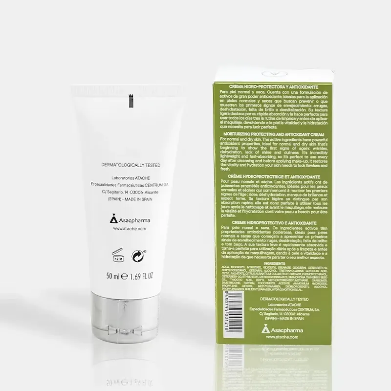Atache CVital Crema Hidro-Protectora Antioxidante Piel Seca 50 ml | Farmacia Barata