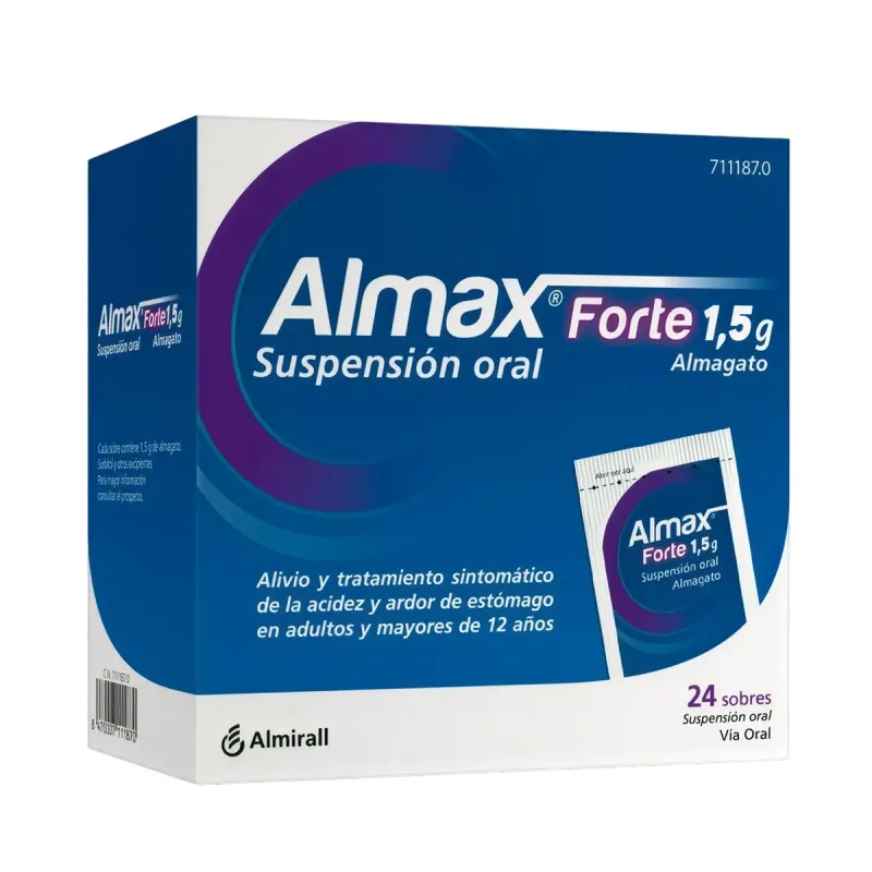 Comprar Almax Forte 1,5 g, 24 sobres sin receta Comprar Almax Forte 1,5 g, 24 sobres sin receta