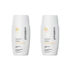 Primaderm XpertSun Urban Natural Color Light Intensity 50+, Duplo 2x50 ml