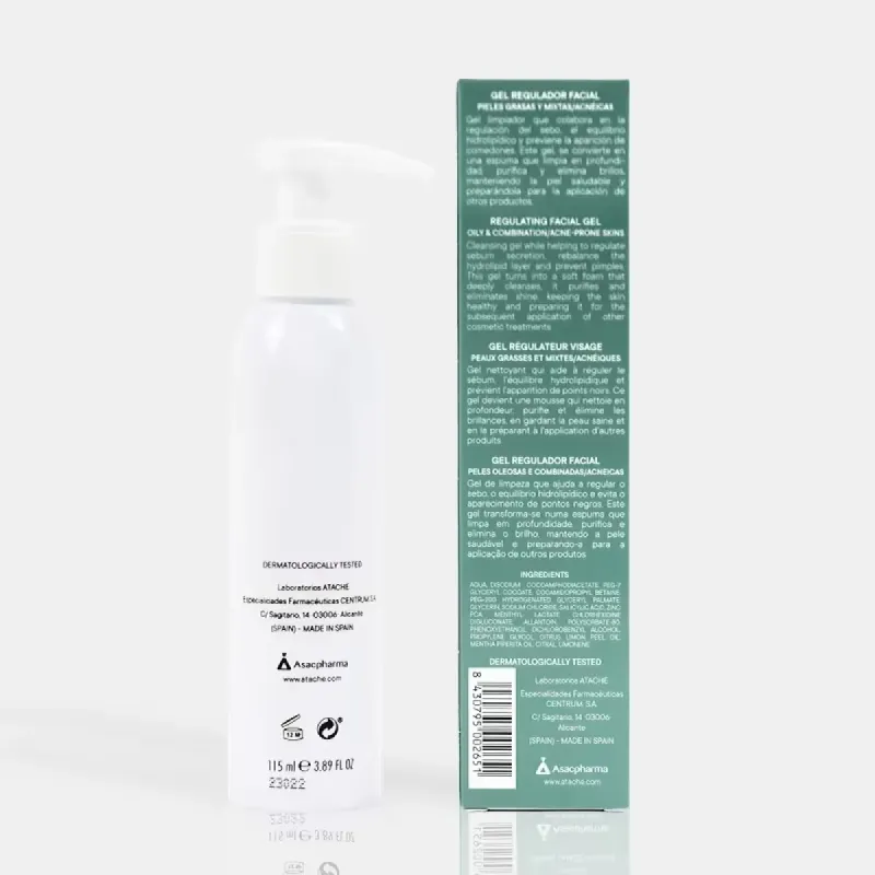 Atache Oily SK Cleansing Gel Limpiador Piel Grasa 115 ml | Farmacia Barata Atache Oily SK Cleansing Gel Limpiador Piel Grasa 115 ml | Farmacia Barata