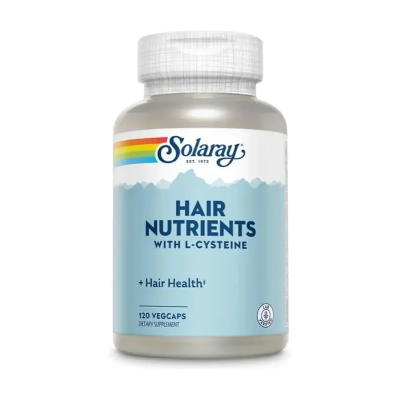 Solaray Hair Nutrients 120 cápsulas | Farmacia Barata