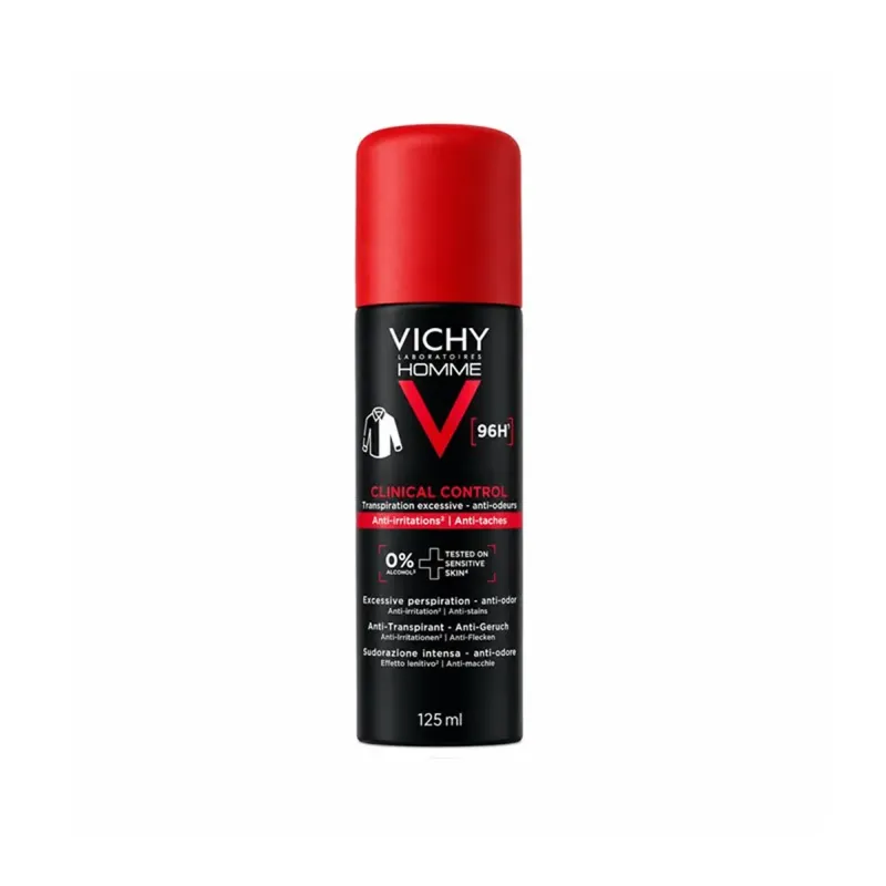 Vichy Homme Clinical Control 96H Spray 100 ml | Farmacia Barata