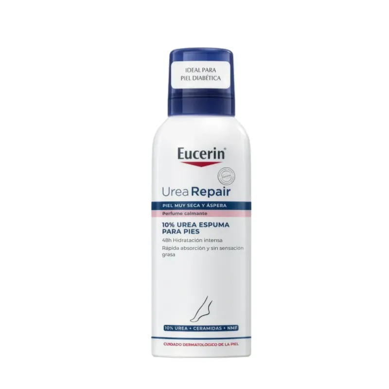 Eucerin UreaRepair Plus 10% Urea Espuma Pies 150 ml | Farmacia Barata