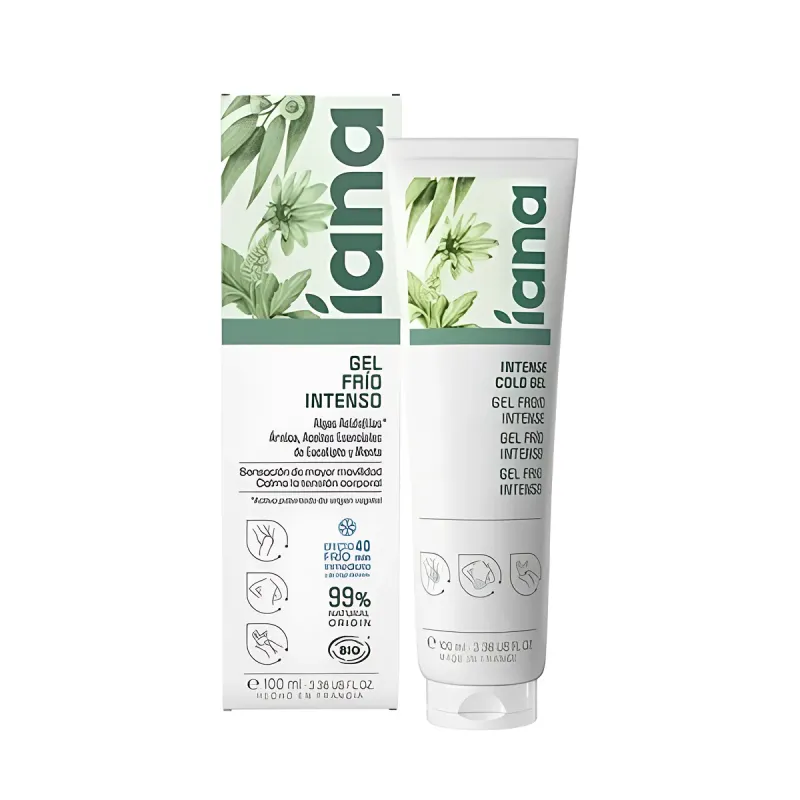 Iana Gel Frío Intenso 100 ml Alivio Muscular | Farmacia Barata Iana Gel Frío Intenso 100 ml Alivio Muscular | Farmacia Barata