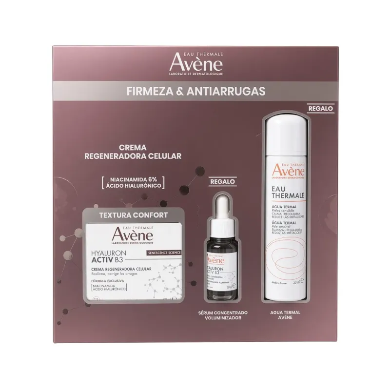 Avène Pack Hyaluron Activ B3 Crema + Sérum Regalo + Agua Termal| Farmacia Barata Avène Pack Hyaluron Activ B3 Crema + Sérum Regalo + Agua Termal| Farmacia Barata