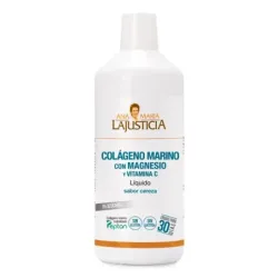 Ana Maria La Justicia Colágeno Marino con Magnesio + Vit C Liquido Sabor Cereza, 1 litro