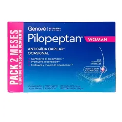 Pilopeptan Woman, 60 comprimidos + Regalo mini champú