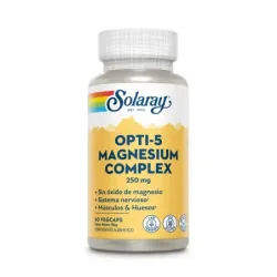 Solaray OPTI-5 Magnesium Complex, 60 vegcaps