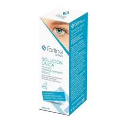 Farline Óptica Solución Única Lentes con Hialurónico, 500 ml