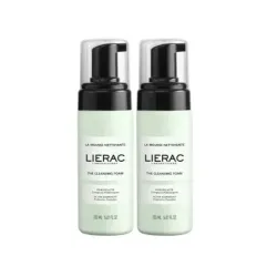 Lierac Espuma Limpiadora Duplo, 2x150 ml