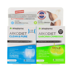 Arkodiet Clean & Pure + Garcinia Cambogia 45 Comprimidos