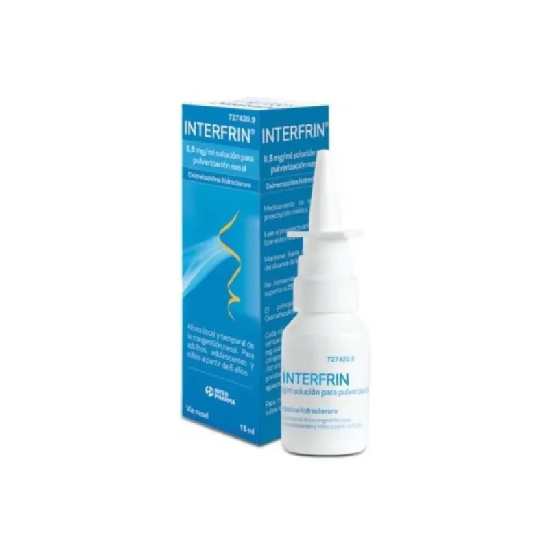 Interfrin 0,5 Mg/ ml Spray Nasal | Farmacia Barata