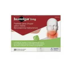 Junolgar Pastillas Sabor Menta, 20 uds