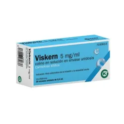 Viskern 5 mg/ml colirio en solución, 30 unidosis