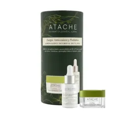 Atache Energía Antioxidante y Postbiótica (Blast Antioxidant Cream + Blast Antioxidant Velvet Serum)