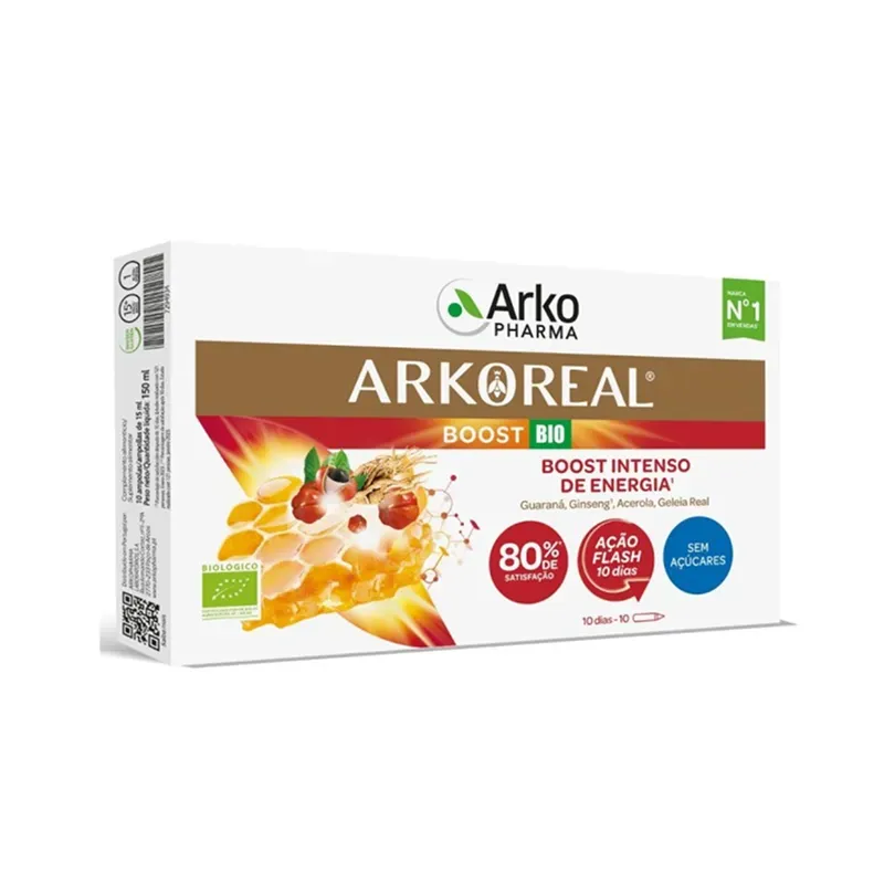 Arkoreal Boost Bio 15 ml 10 ampollas | Farmacia Barata
