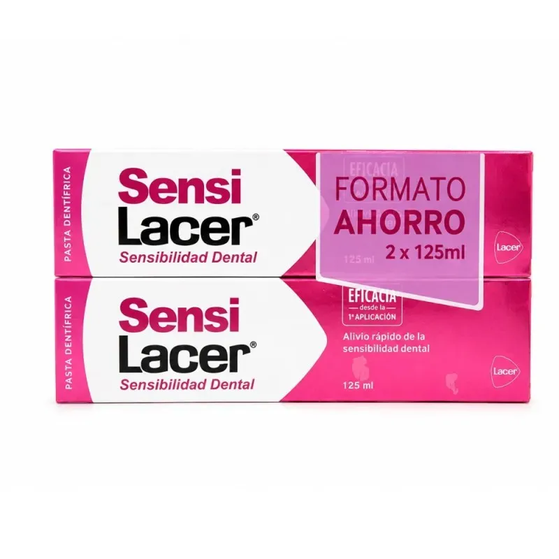 Sensilacer Duplo Pasta Dentífrica 2x125 ml | Farmacia Barata Sensilacer Duplo Pasta Dentífrica 2x125 ml | Farmacia Barata