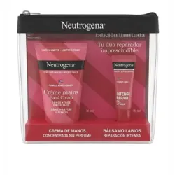 Neutrogena Crema de Manos Concentrada Sin Perfume, 50 ml + Regalo Bálsamo Labios Reparación Intensa, 15 ml