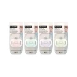 Suavinex SX Pro Selection Chupete Silicona Fisiológico Smoothie Night Day 0-6 Meses, 1 unidad