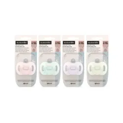 Suavinex SX Pro Selection Chupete Silicona Fisiológico Smoothie Night Day 6-18 Meses, 1 unidad