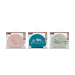 Suavinex Selection Porta Bocadillo de Silicona +6 Meses Colour Essence, 1 unidad