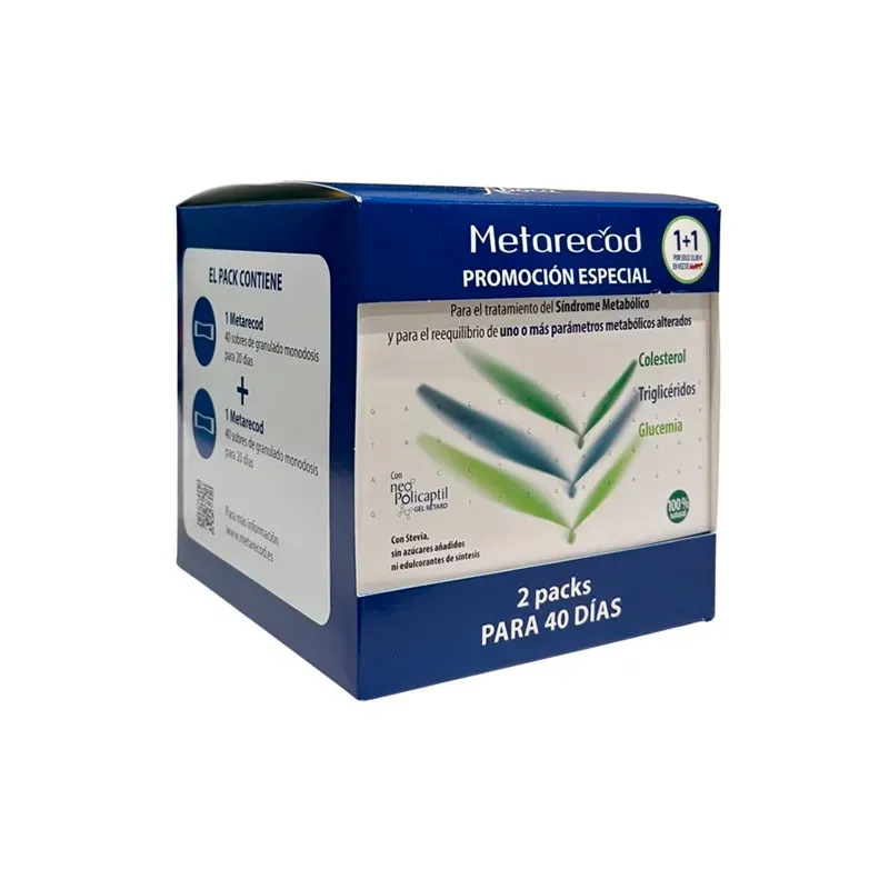 Aboca Metarecod Duplo 2x40 sobres | Farmacia Barata Aboca Metarecod Duplo 2x40 sobres | Farmacia Barata