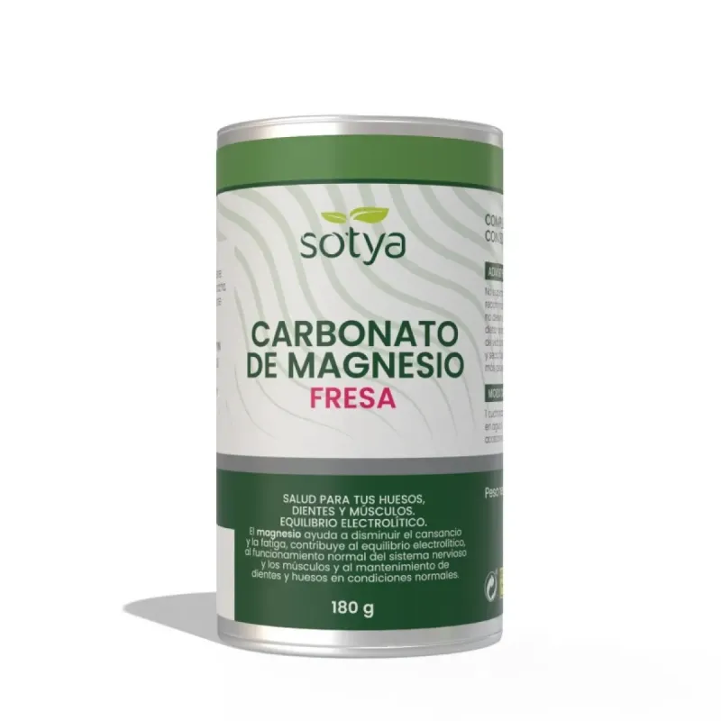 Sotya Carbonato de Magnesio fresa | Farmacia Barata Sotya Carbonato de Magnesio fresa | Farmacia Barata