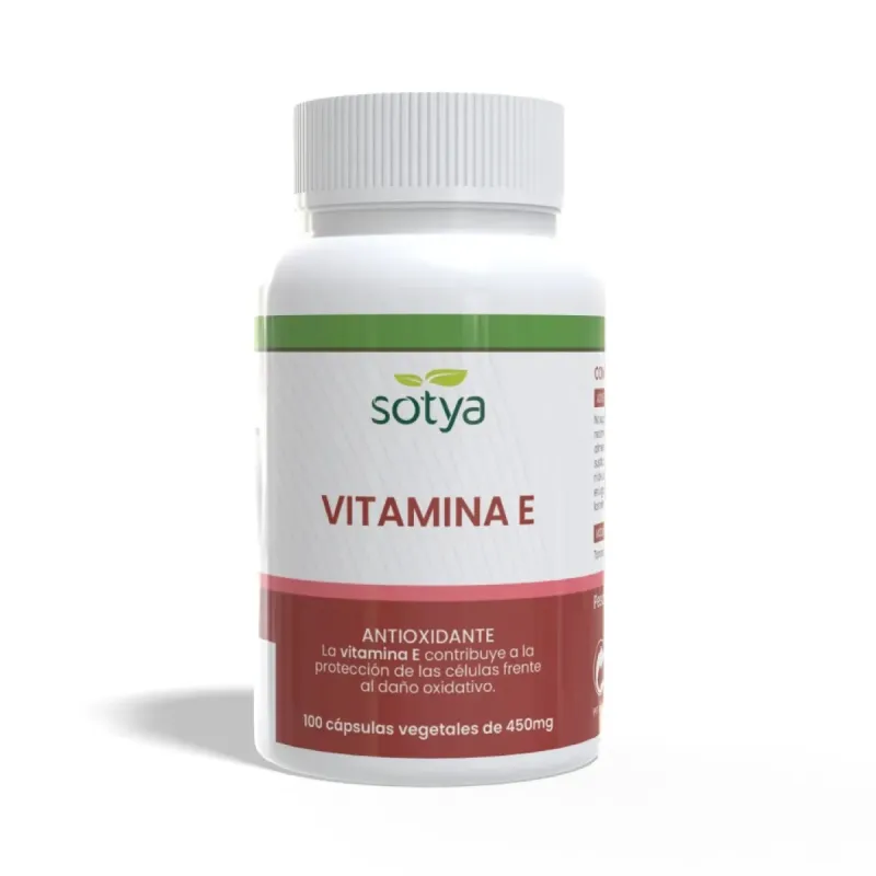 Sotya Vitamina E 500mg 100 cápsulas | Farmacia Barata Sotya Vitamina E 500mg 100 cápsulas | Farmacia Barata