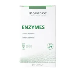 Inovance Enzimes, 20 cápsulas.