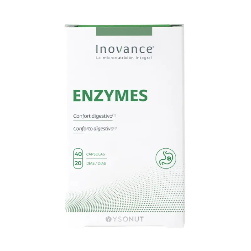 Inovance Enzymes, 40 cápsulas | Farmacia Barata Inovance Enzymes, 40 cápsulas | Farmacia Barata