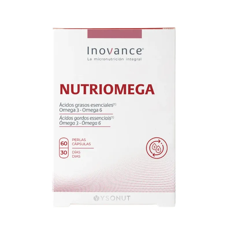 Inovance Nutriomega, 60 cápsulas | Farmacia Barata Inovance Nutriomega, 60 cápsulas | Farmacia Barata