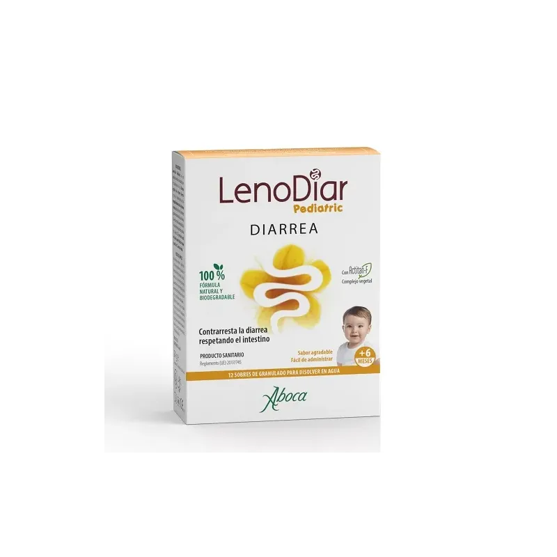 Aboca Lenodiar Pediatric diarrea, 12 sobres