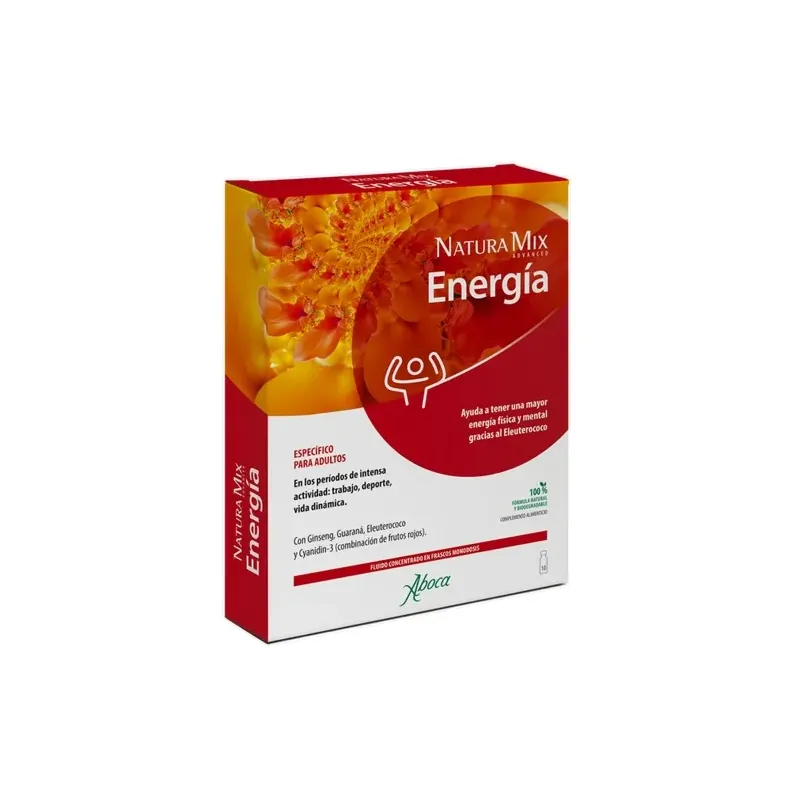 Aboca Natura Mix Advanced Energía, 10 frascos Aboca Natura Mix Advanced Energía, 10 frascos