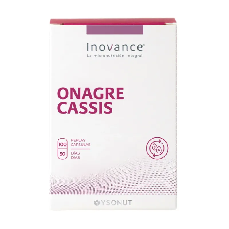 Inovance Onagre Cassis 100 perlas | Farmacia Barata Inovance Onagre Cassis 100 perlas | Farmacia Barata
