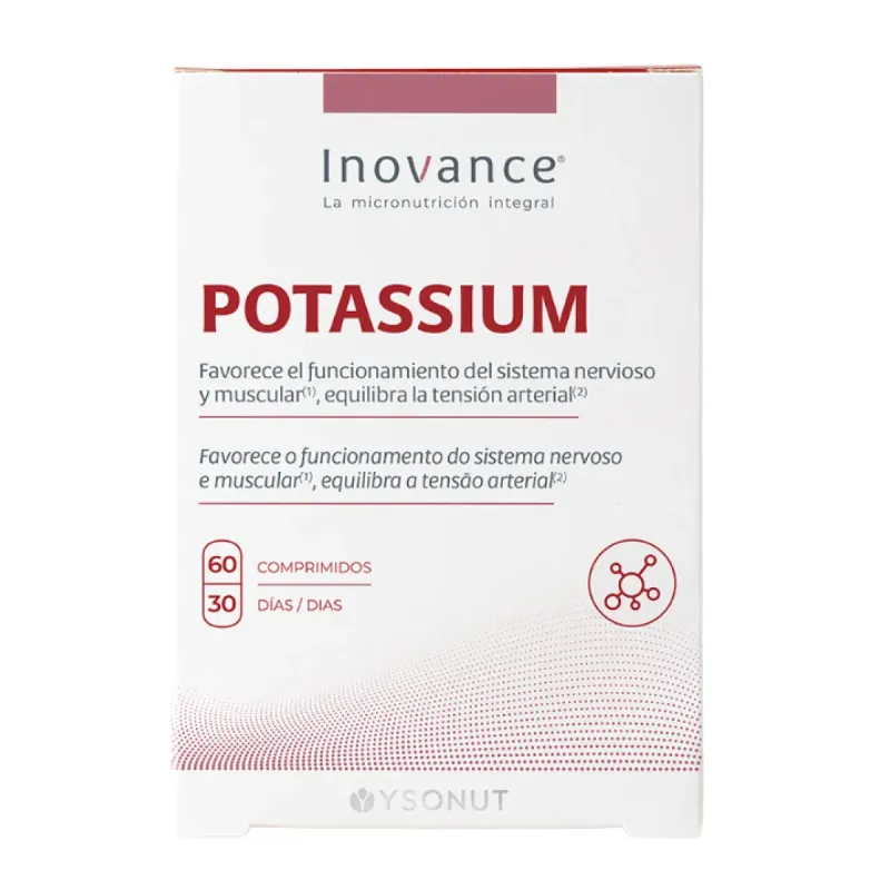 Inovance Potassium, 60 Comprimidos | Farmacia Barata Inovance Potassium, 60 Comprimidos | Farmacia Barata
