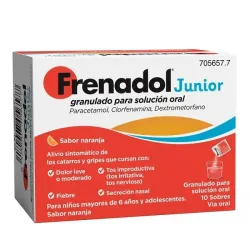 Frenadol junior, 10 sobres