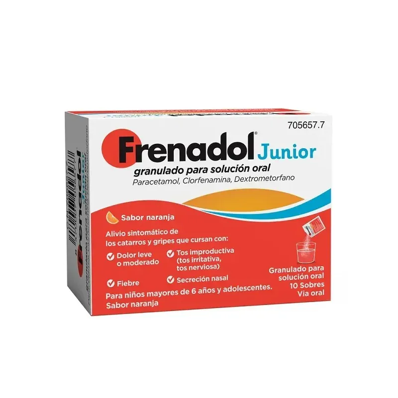 Frenadol junior, 10 sobres